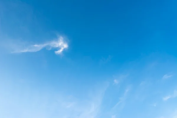 Imagem Céu Azul Claro Dia Para Uso Segundo Plano — Fotografia de Stock