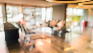 Kafe rahat koltuk bokeh görüntü ile arka plan bulanıklık .