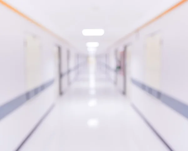 Blur image of corridor and light at destination for background u — Stock Photo, Image