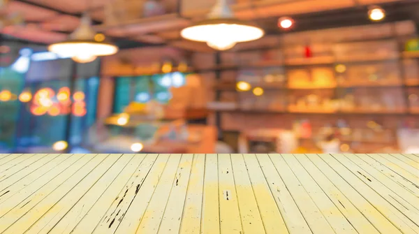 Coffee Shop Verschwimmen Hintergrund Mit Bokeh Bild — Stockfoto