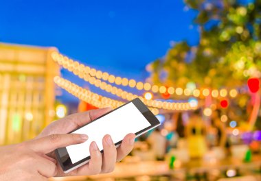 ufuk gece sokak soyut doku.