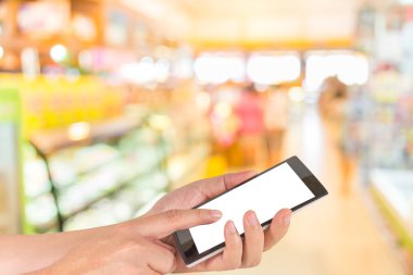 bokeh ile gıda deposu bulanıklık