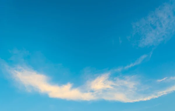 Nuvens Brancas Céu Azul Claro Para Uso Fundo — Fotografia de Stock