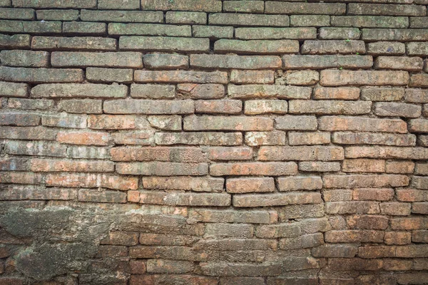 Obraz Stary Mur Omszały Czasie Dnia Tle Użycia — Zdjęcie stockowe