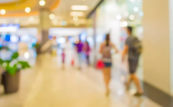 Blurred Image Shopping Mall People Background Usage — Stock Photo, Image