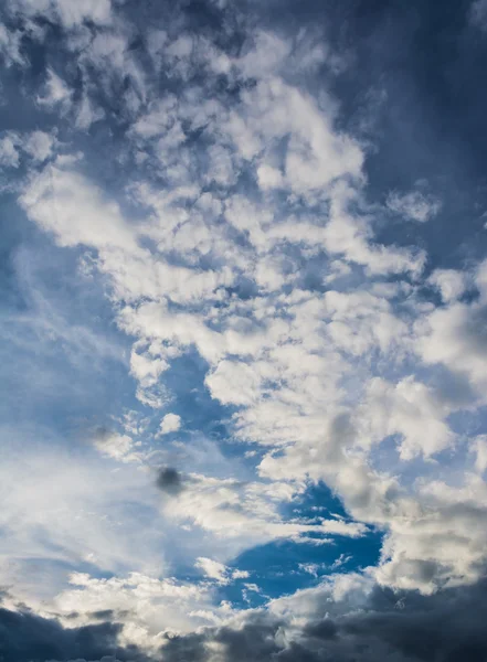 Imagen Del Cielo Día Para Uso Fondo Vertical — Foto de Stock