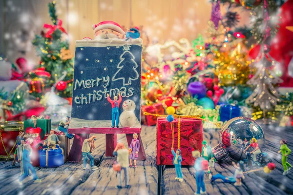 Bambola nel periodo natalizio — Foto Stock