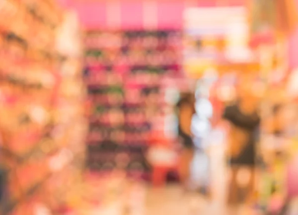 Imagem Desfocada Loja Presentes Shopping Para Uso Segundo Plano — Fotografia de Stock