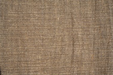 Perde tasarımı veya modern bir binanın parlak maddeyle dekorasyonu için metal altın rengi keten yoğun kumaş deseni. 