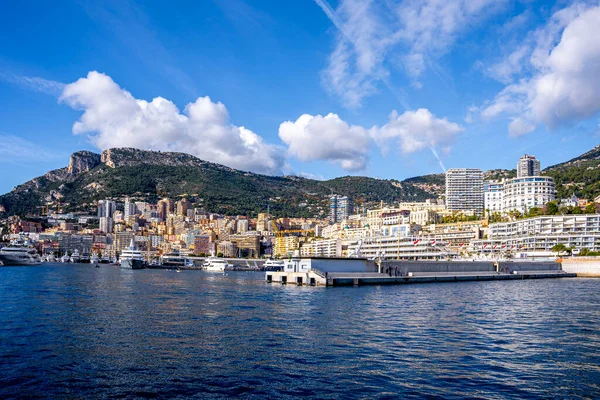 Monte Carlo Monaco 2020 City View Port Side Monte Carlo — 스톡 사진