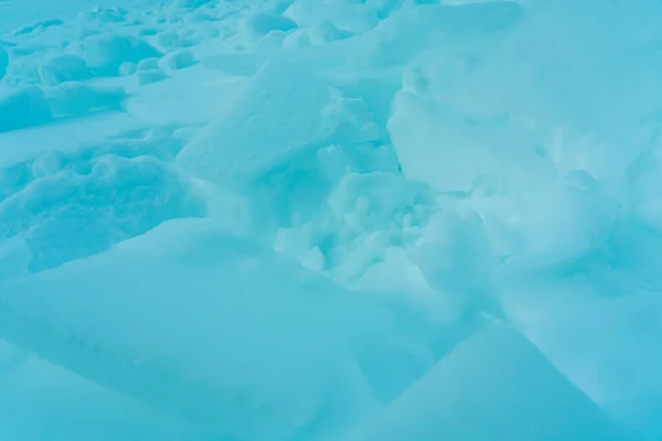 Güzel soyut doğal kış arkaplanı. Saf aquamarine dağ karı — Stok fotoğraf