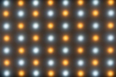 Öncü ekran. Noktalı dijital ekran. LCD monitörü. Projektör şablonu. Soyut doku arkaplanı. Elektronik diyot efekti.
