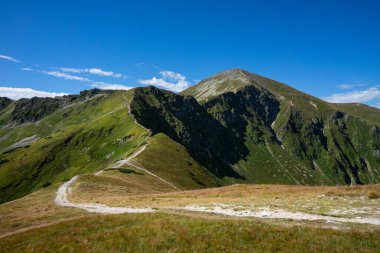 Polonya Tatra Dağlarında Starorobociaski Wierch.