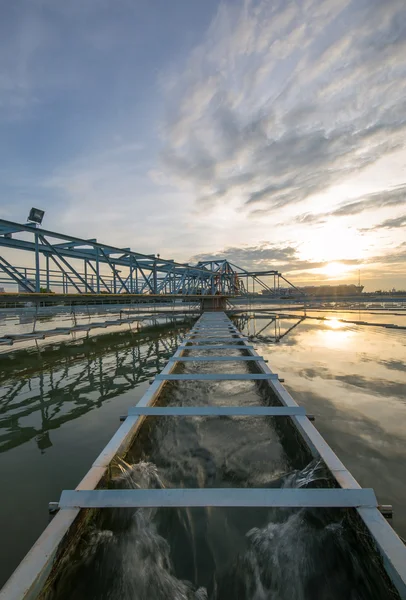 Waterzuiveringsinstallatie. — Stockfoto