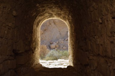 Necef - İsrail eski köprünün altında Arch dokunun