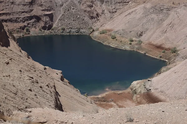 Disappearing lake in southern Israel - Negev Desert — Stock Photo, Image