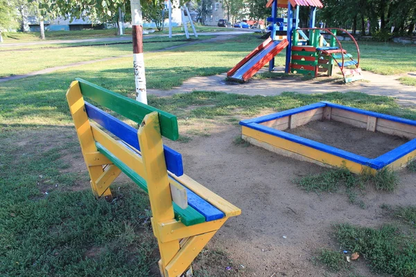 Parque infantil para crianças — Fotografia de Stock