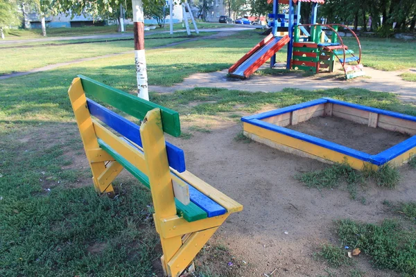 Parque infantil para crianças — Fotografia de Stock