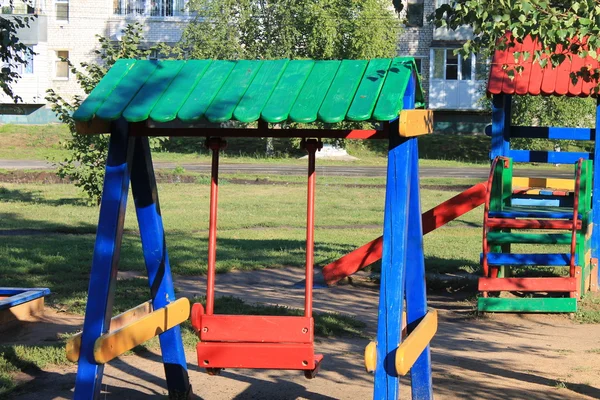 Parque infantil para crianças — Fotografia de Stock