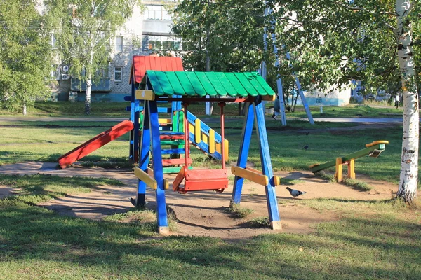 Ігровий майданчик для дітей — стокове фото
