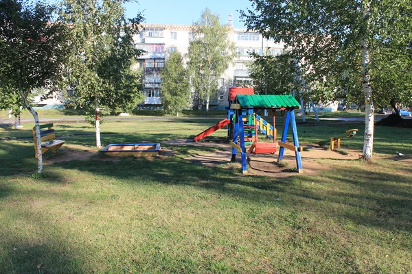 Parque infantil para crianças — Fotografia de Stock