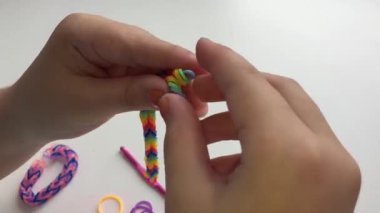 Yapım bilezikler gelen lastik bantlar