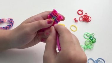 Yapım bilezikler gelen lastik bantlar