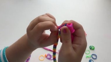 Yapım bilezikler gelen lastik bantlar