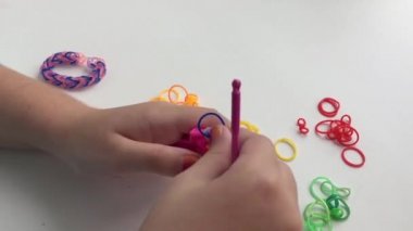 Yapım bilezikler gelen lastik bantlar