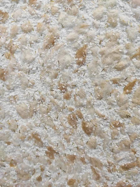 metin için yeri olan bej desenli dekoratif sıva arkaplanı