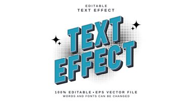 Düzenlenebilir metin tarzı efekti - Tosca Minimalist metin tarzı teması. projeniz için