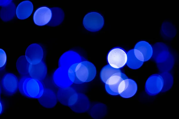 Ідеальний Боке Святкового Новорічно Різдвяного Фону Дефокусовані Абстрактні Блакитні Світлові — стокове фото