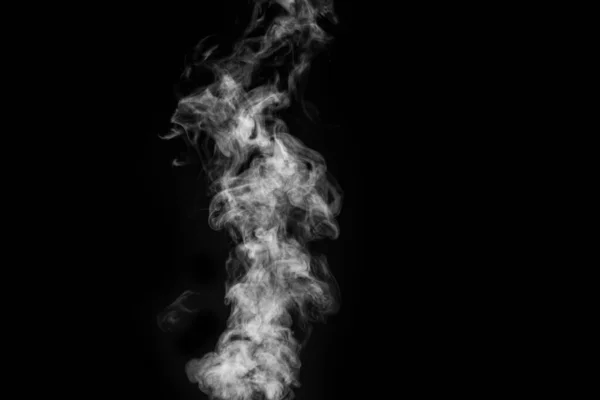 Figured smoke on a dark background. Abstract background, design element, for overlay on pictures — Stock Photo, Image