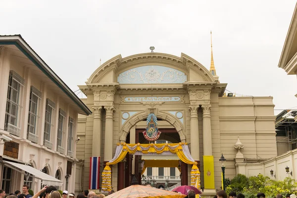 The grand royal palace and Temple of the Emerald Buddha in Bangkok, Thailand — Stock Photo, Image