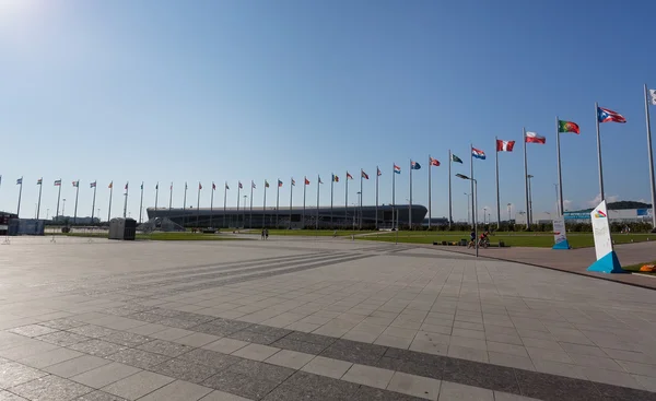 23 Temmuz - Sochi, Rusya Federasyonu: Olympic Park merkezi kare — Stok fotoğraf