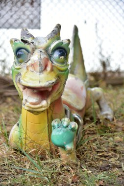 Renkli çocuk oyun park alanı