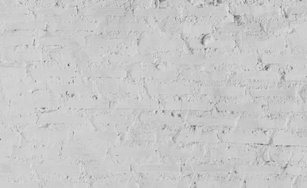 Stare Sztukaterie Jasny Szary Farby Białe Cegły Ściany Nowoczesne Białe — Zdjęcie stockowe