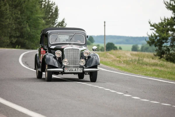 Minsk Biélorussie 2017 Collectionnable Noir Mercedesbenz170Ds — Photo