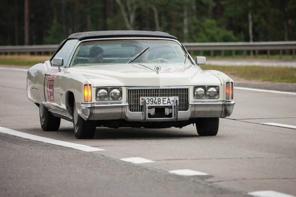 Minsk Vitryssland 2017 Cadillac Eldorado Coupe 1971 1978 Klassisk Amerikansk — Stockfoto