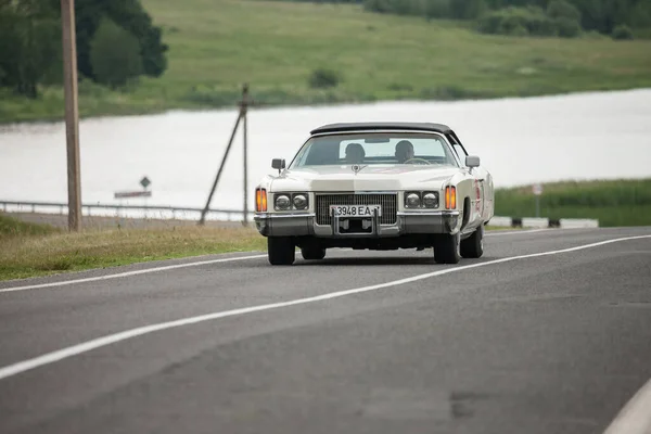 Minsk Weißrussland 2017 Cadillac Eldorado Coupé 1971 1978 Klassischer Amerikanischer — Stockfoto