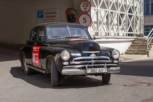 Minsk Bielorrússia 2018 Carro Soviético Para Pessoas Governo Zim Gaz12 — Fotografia de Stock