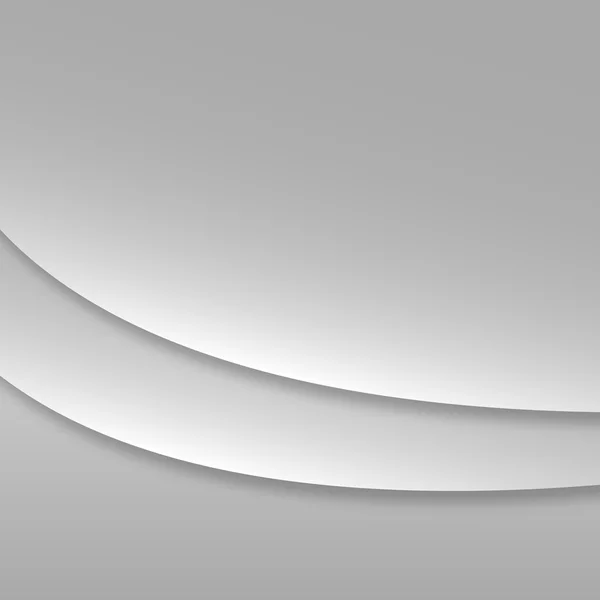 Абстрактний хвилястий білий фон — стоковий вектор