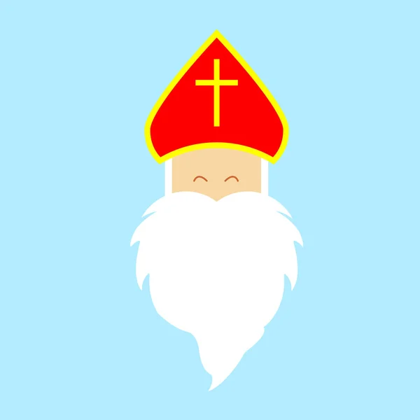 Saint Nicholas Day Clipart Vector Art Illustration — 스톡 벡터