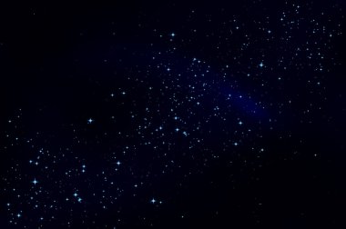 yıldızlı gece gökyüzü