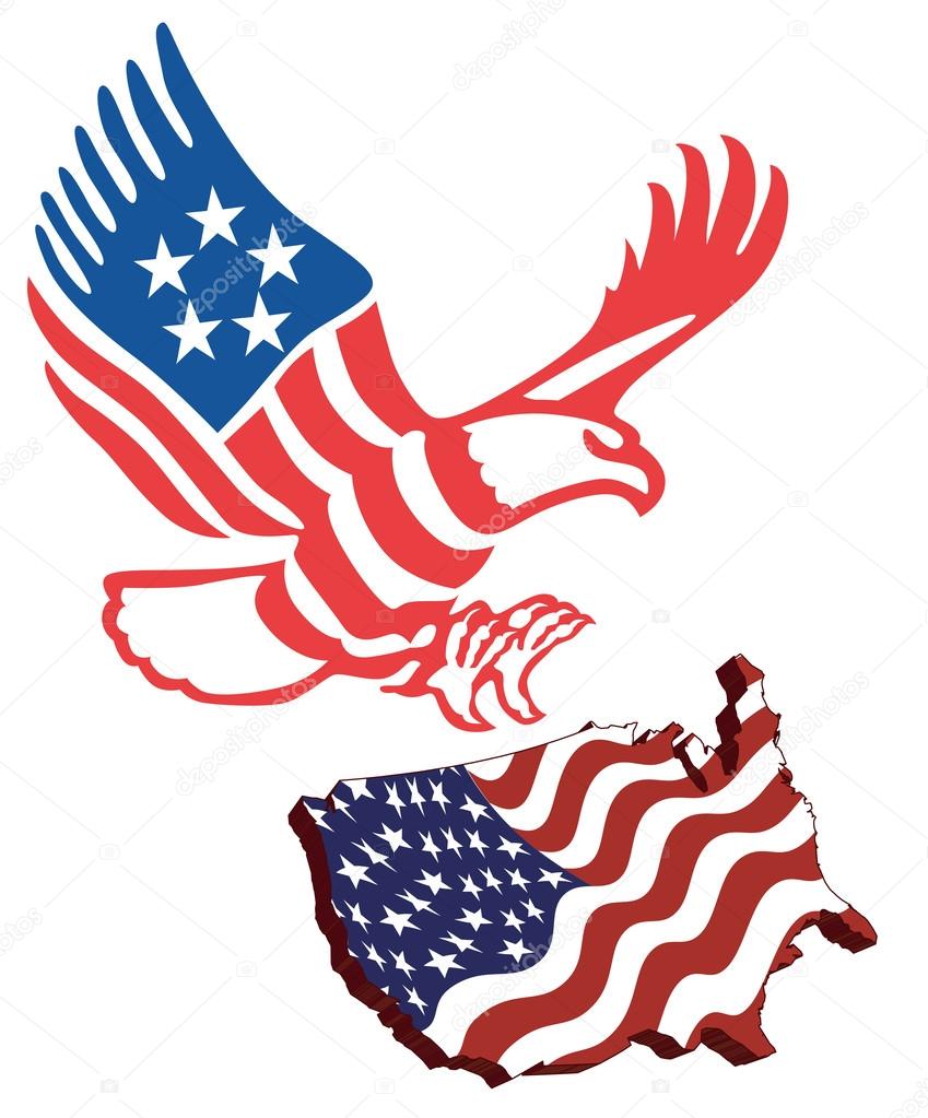 American map flag