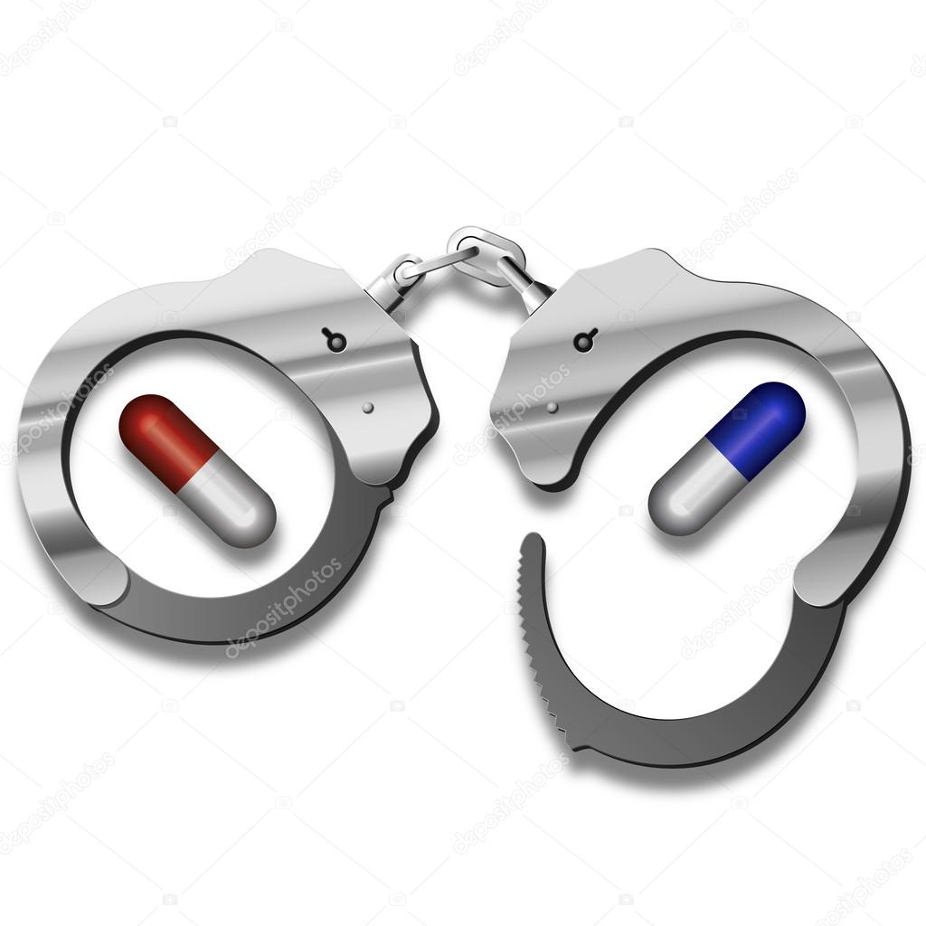 Handcuffs for capsules
