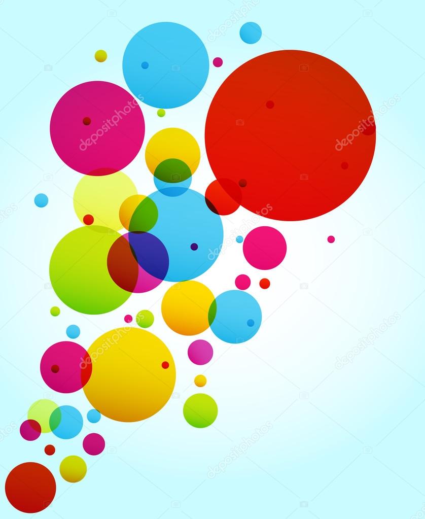 colorful circle background