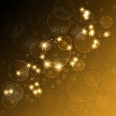 parlak nokta ve bokeh Festival arka plan