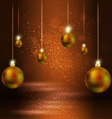 Noel oyuncaklar parlak parlak arka planı için