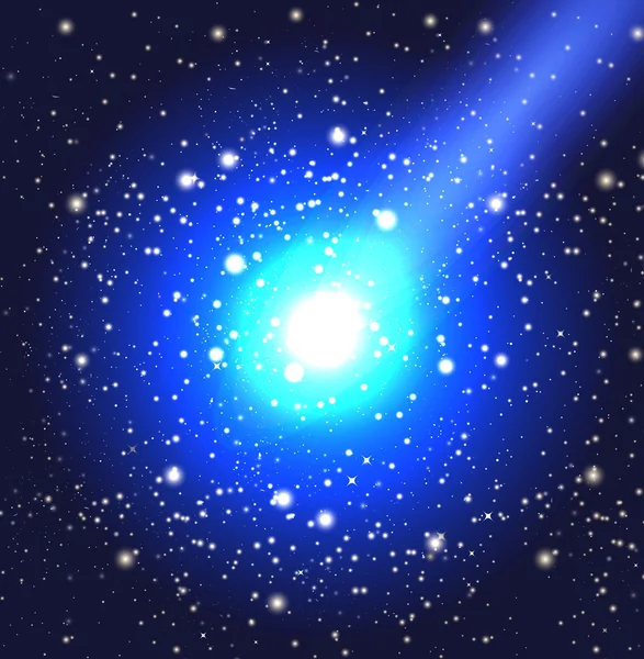 Великої комети - A — стоковий вектор